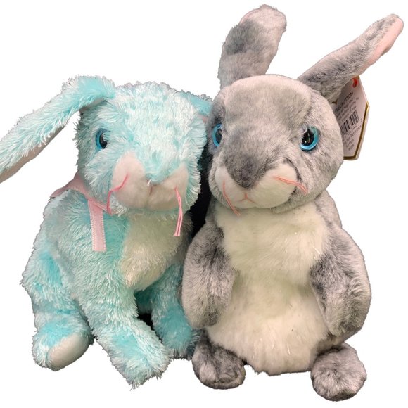 Ty Other - TY Beanie Babies Hopper And Spring Mint NEW Easter Bunnies